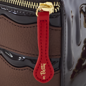 Chocolate The Betty Ate Collection bag zipper