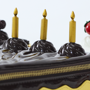 Yellow The Betty Ate Collection bag candles top