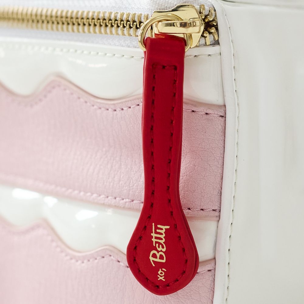 Pink The Betty Ate Collection bag zipper