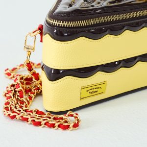 Yellow The Betty Ate Collection bag handle