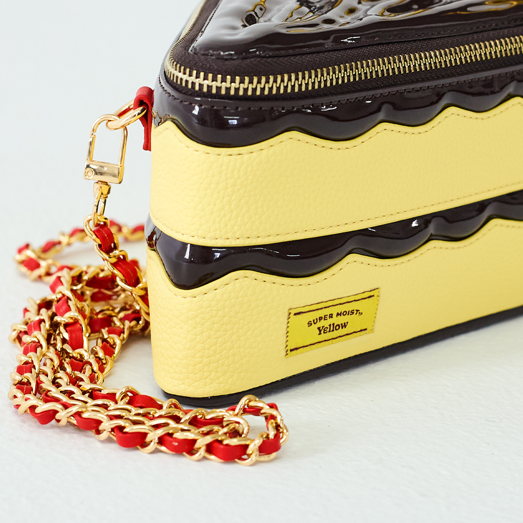 Yellow The Betty Ate Collection bag handle